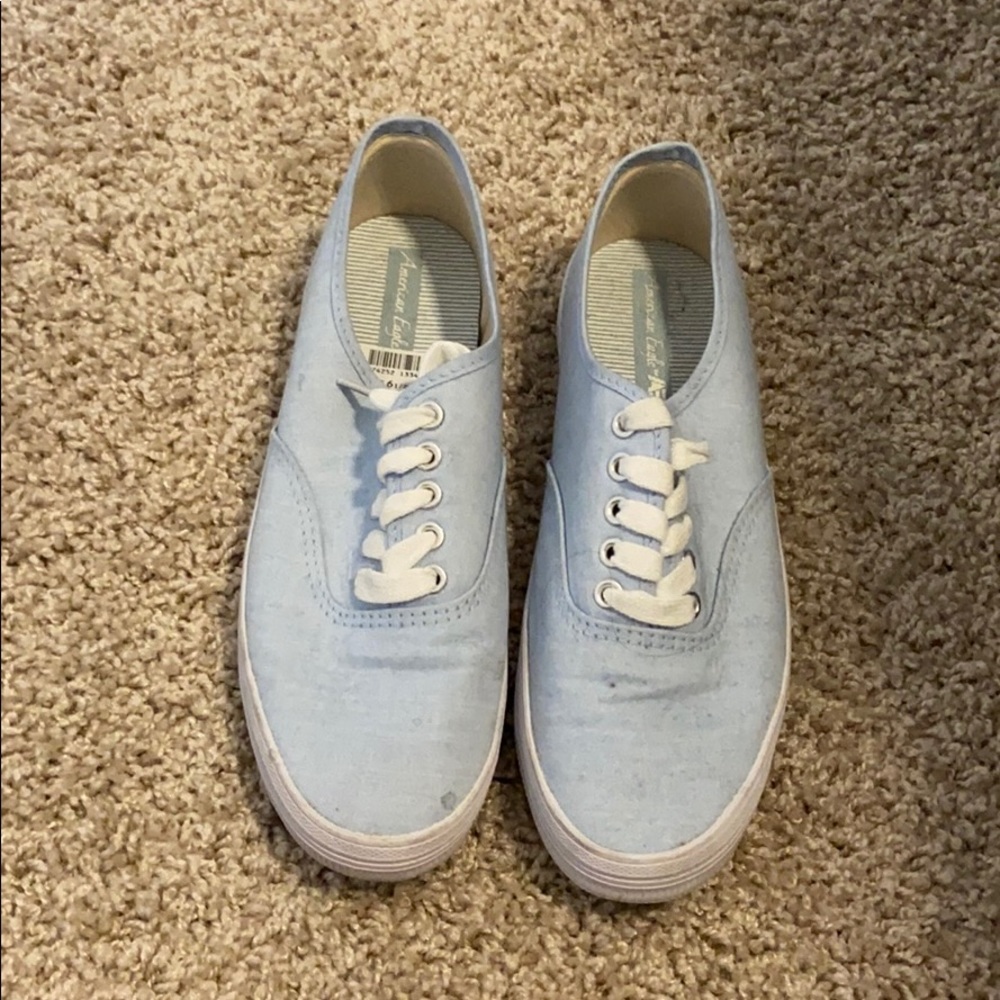 Blue Tennis Shoes